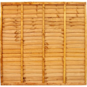 1830 x 1830mm Waneyedge Fence Panel