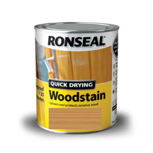 250ml NATURAL PINE SATIN QUICK DRY WOODSTAIN RONSEAL