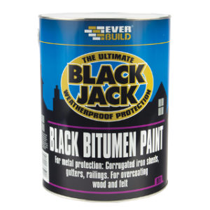 1L BLACK BITUMEN PAINT BLACK JACK 901