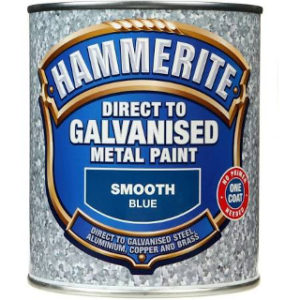 750ml BLUE DIRECT TO GALV HAMMERITE