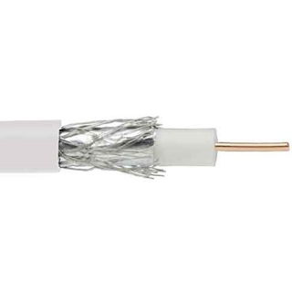 WHITE COAXIAL CABLE