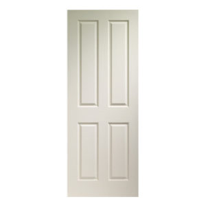 711 x 1981mm WHITE VICTORIAN DOOR