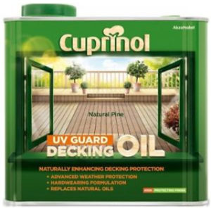 2.5L NATURAL PINE DECKING OIL CUPRINOL