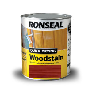 2.5L DEEP MAHOGANY SATIN QUICK DRY WOODSTAIN RONSEAL