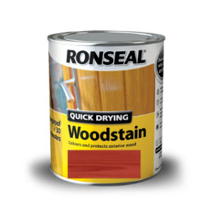 2.5L MAHOGANY SATIN QUICK DRY WOODSTAIN RONSEAL