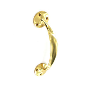 150mm PULL HANDLE POLISHED BRASS