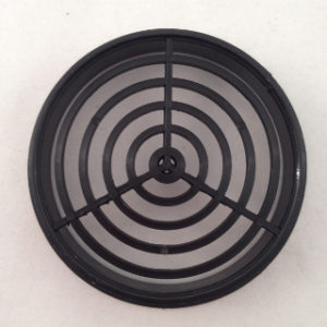 BLACK PUSH-IN ROUND SOFFIT VENT